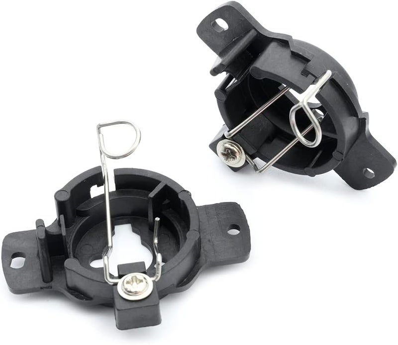 Mingrui test 2Pcs H1 HID Headlight Bulb Holder Retainers Adapter for Ni.ssan Skyline GT-R R32 240SX Silvia S13 Cefiro A31 JDM Spec H1 HID Headlight Bulb Holder Retainers Socket Clip - Image 5